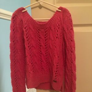 Pink Hollister sweater